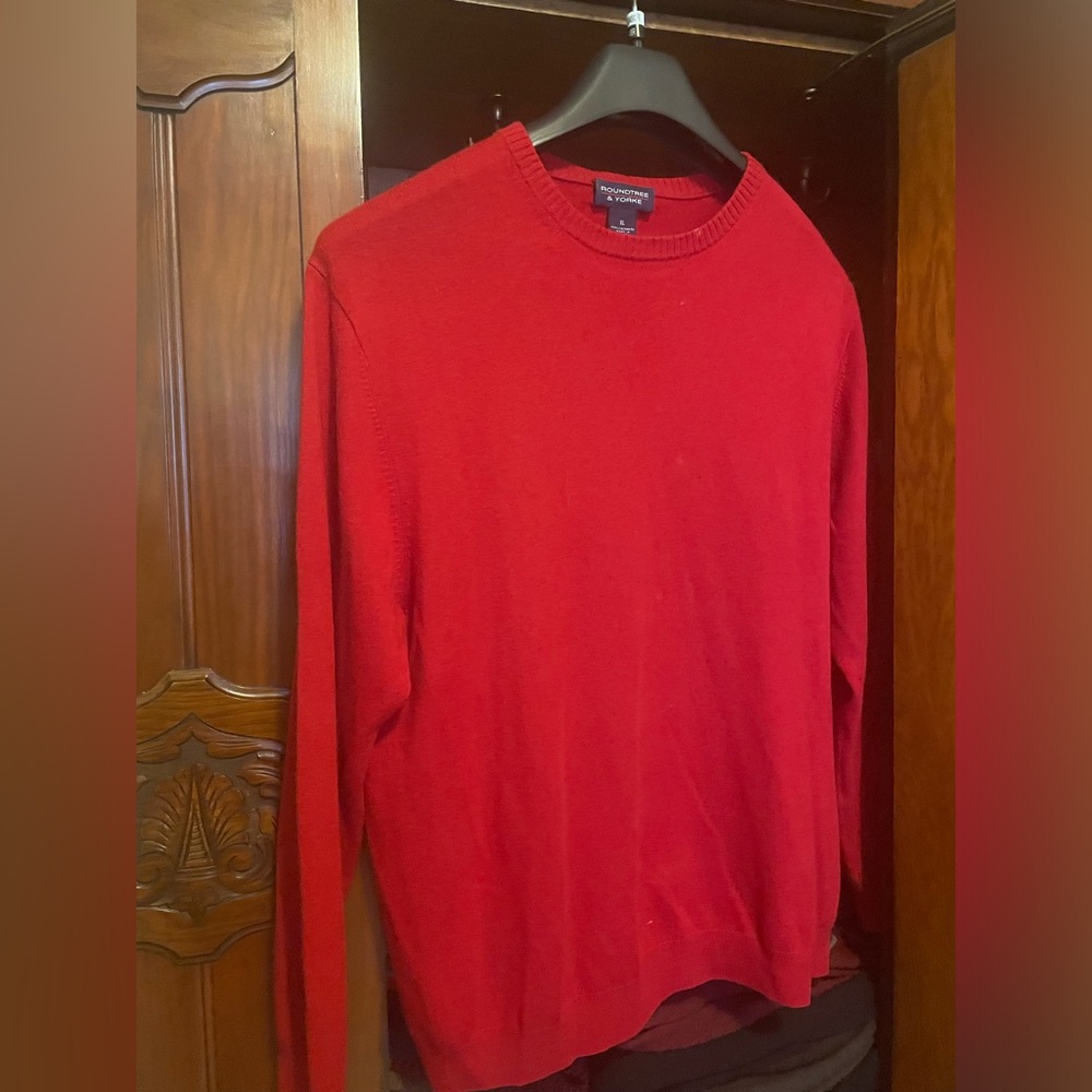 Roundtree and Yorke 100% cashmere sweater, size XL